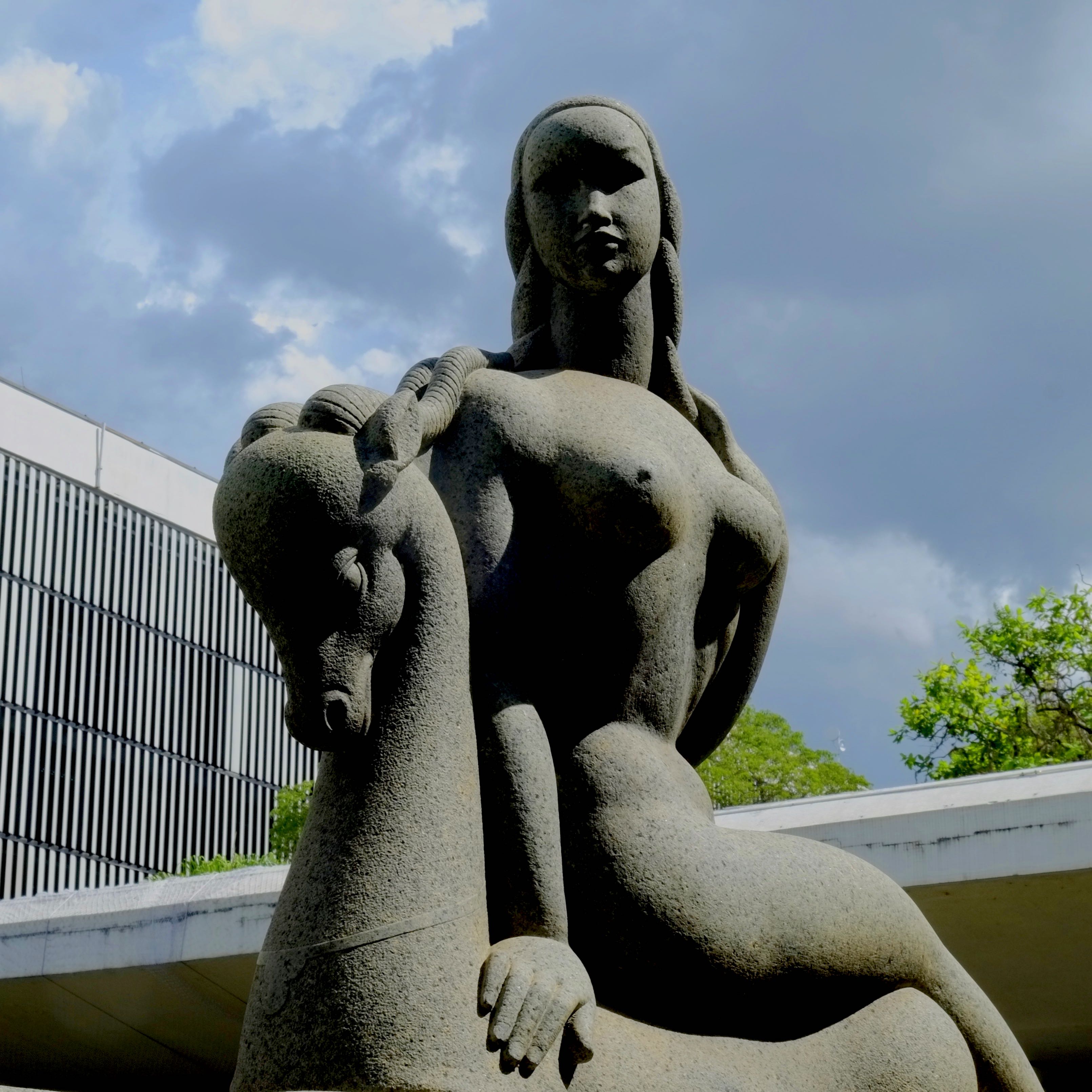 A Caçadora. Parc Ibirapuera. São Paulo