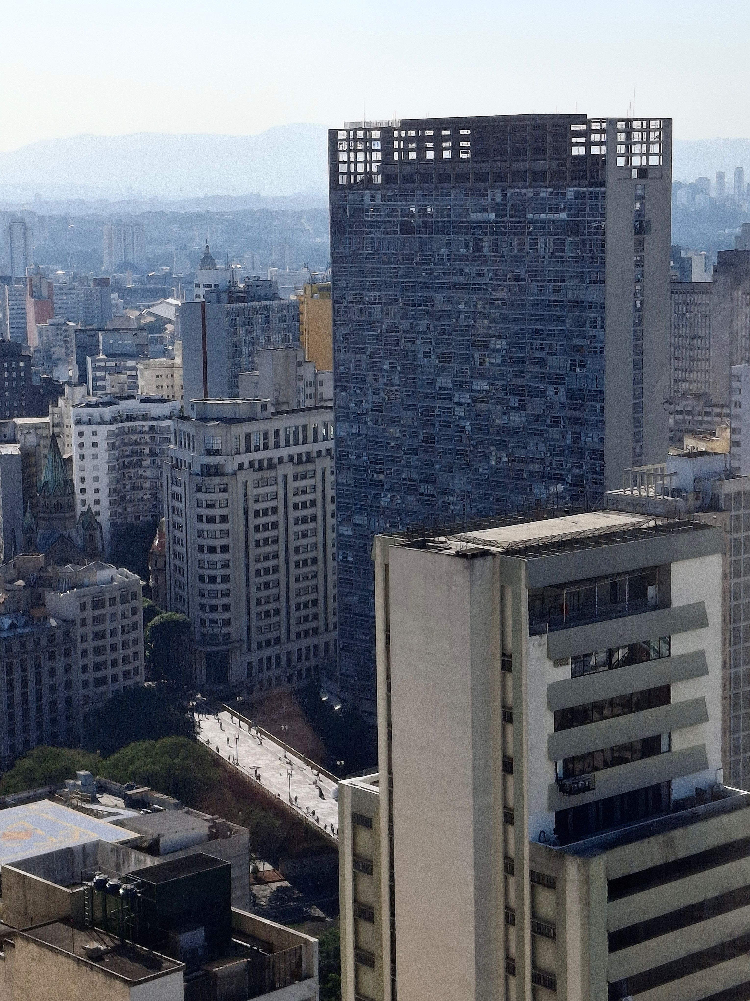 Vue depuis o Edifício Farol Santander.